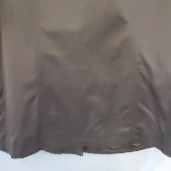 Linea Button Front Brown Jacket XL Women's Lined Notched Lapel Blazer Office - Picture 6 of 12